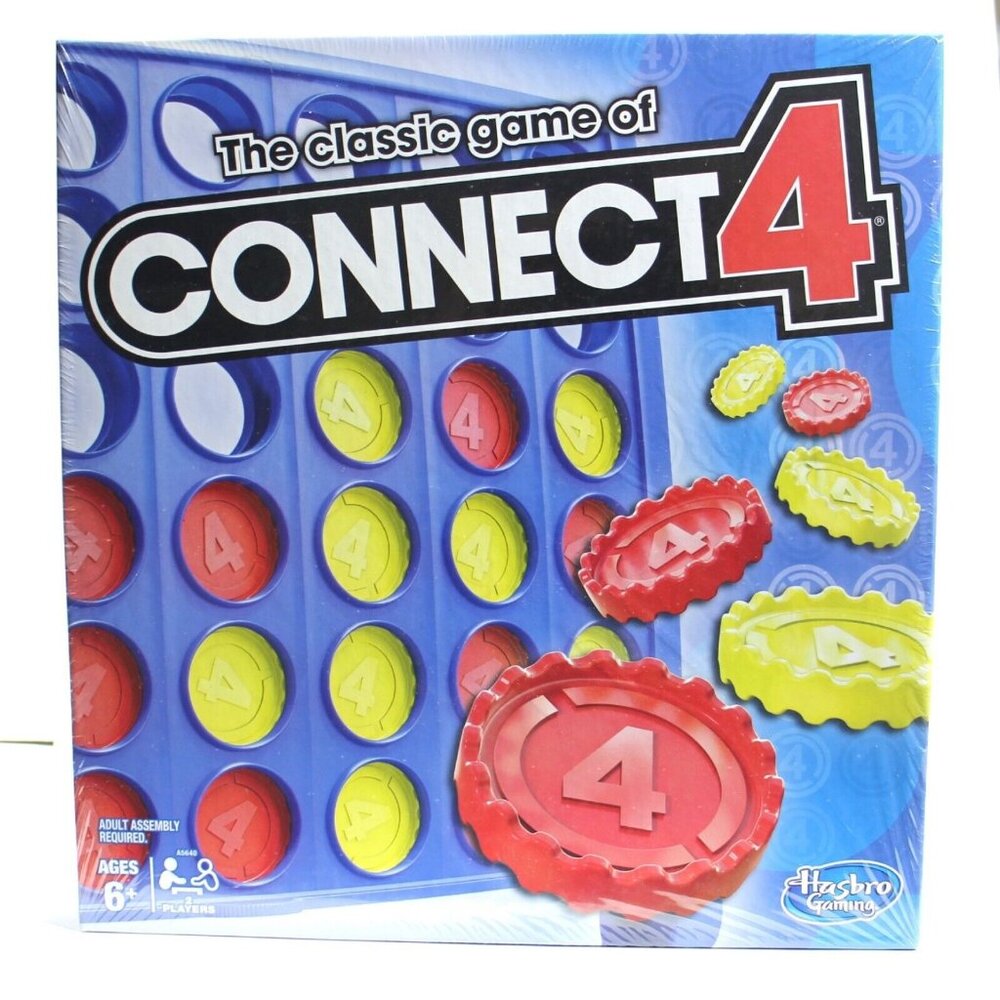 Connect 4 Classic Grid Board Game 4 in a Row Game Strategy Board Games for Kid